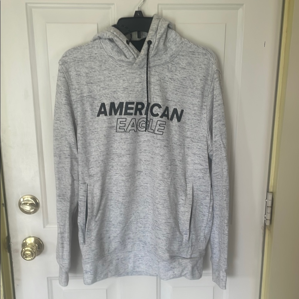 American Eagle Outfitters Gray Sweatshirt Hoodie